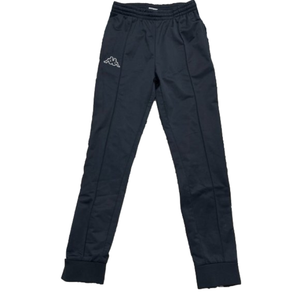 Kappa Black Trackpants Kids Worn